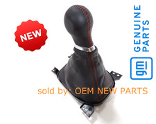 2010-2015 Chevrolet Camaro SS Manual Shifter Boot Black Leather New OEM picture