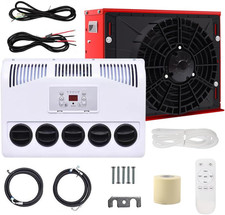 12V Electric Air Conditioner Kit AC For RV Truck Construction Vehicle Excavator picture