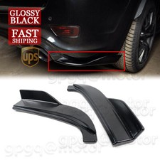 For Jeep Grand Cherokee SRT SRT8 12-21 Rear Bumper Side Corner Splitters Aprons picture