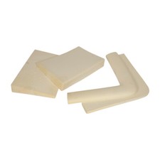 JAGUAR XK120 XK140 FRONT SEAT BACKREST FOAM CUSHIONS PAIR U1023 picture