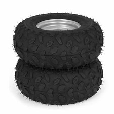 2pcs 145/70-6 Wheel Tires Rim 6