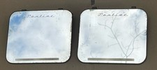 vintage pontiac script visor mirror clip on accessory 2 included picture
