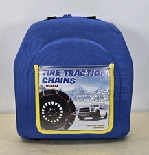 16MM TIRE TRACTION SNOW CHAINS SET PAIRE PICKUP TRUCKS & LARGE SUV AUVEBY HYR  C picture