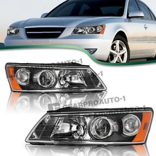 For 2006 2007 2008 Hyundai Sonata Halogen Headlights Left+Right Pair Replacement picture
