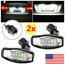 2Pcs 18 LED License Plate Light Direct For Acura TL TSX MDX Honda Civic Accord picture