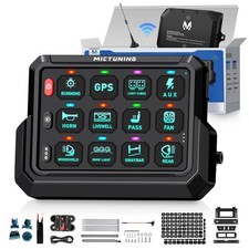 Wireless 12 Gang Switch Panel Universal 12V 24V 80A Car LED Lights Relay System picture