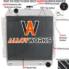 4 ROW RADIATOR FOR 1958 CHEVY IMPALA BEL AIR BEL-AIR BISCAYNE 4.6L 283Cu. In. V8 picture