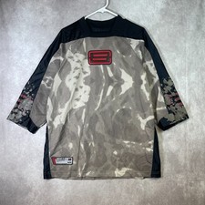 Shift Racing Motocross Jersey Shirt Mens XL Camo Black Mesh Short Sleeve MX Gear picture