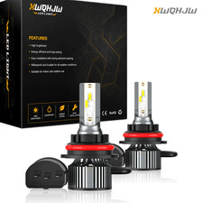 Pair HB5/9007 LED Headlight Conversion Kit Bulbs High Low Beam White 6000K Lamps picture