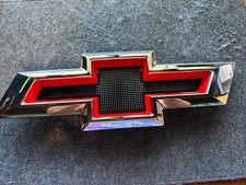 2024-2025 Chevrolet Silverado 1500 ZR2 Grille Emblem 85543699 Red Black Chrome picture