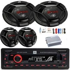 JBL Celebrity100 in-Dash Radio, Amp w/Kit, 2x 6x9