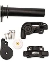 NIBBI 7/8'' Black Quick Action Throttle Twist Grip For Motorcycle Pit Dirt Bike picture