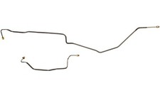 Galfan Coated Steel Rear Axle Brake Lines, Pair (See description for fitment) picture