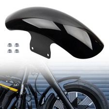 Hoprousa Front Fender Fit For 2018+ Harley Fat Boy Gloss Black Fenders picture