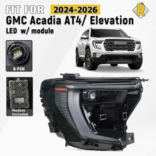 For 2024-2026 GMC Acadia Elevation | AT4 LED Headlight W/Module Right Passenger picture