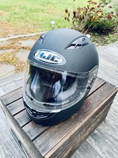 HJC CS-R3 Full Face Motorcycle Helmet Matte Black DOT Size Large L 59-60cm Clean picture