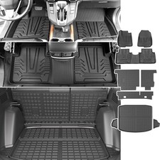 For 2017-2022 Honda CRV Fuel Floor Mats Cargo Mats Backrest Mat Trunk Liners TPE picture
