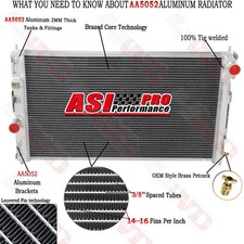 Aluminum 2 Row Radiator For 2008-2014 Dodge Avenger Chrysler 200 Jeep Patriot picture