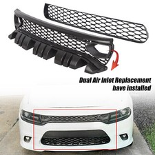 For 2015-23 DODGE CHARGER RT SCAT PACK SRT STYLE Front Upper + Lower Grille Kit picture