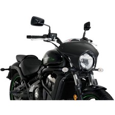 Puig Batwing SML Fairing Windshield - Smoke, Sport/Gloss Black Fairing 21075H picture
