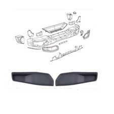 For 07-17 Jeep Wrangler Rear Bumper Close Out Panel Left Side& Right Side picture