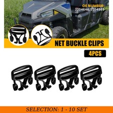 4-40 Door Net Buckle Clips for 2011-2014 Polaris RZR S 800 Front 2204646 2204585 picture