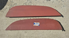 one pair - vintage FOXCRAFT fender skirts POS65 PONTIAC full size motors picture