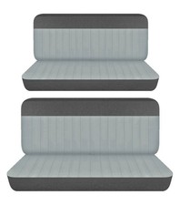 Fits 1946 to 1964 Chrysler New Yorker 4 door Front and Rear bench seat covers picture