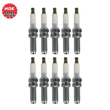 10 x OEM NGK Laser Platinum Spark Plugs (4471) LKR8AP for BMW M5 M6 5.0L V10 picture