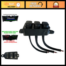 Auxiliary Switch Panel Kit for 2014-2023 Harley Touring Models - Stock Look, 3 L picture