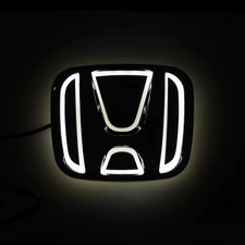 Honda 75700-Szw-000 Badge 5d Led White 98x80mm Car Exterior 3.85 × 3.14 Inches picture