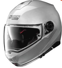 Nolan N100-5 Modular Helmet Metallic Grey W/ JMC Bluetooth Headset Sz L Italy picture