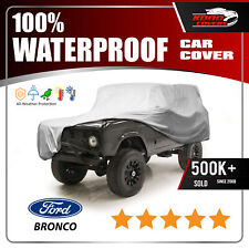 Ford Bronco 6 Layer Waterproof Car Cover 1966 1967 1968 1969 1970 1971 1972 1973 picture