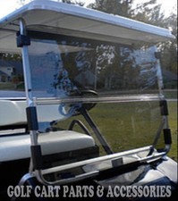Club Car DS Clear Windshield '82-'00.5 *New In Box* Golf Cart Folding Acrylic  picture