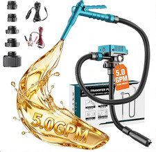 5 GPM Cordless Fuel Transfer Pump Compatible with Makita 18V Batteries, Portable picture