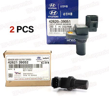 GENUINE ® Input & Output Trans Speed Sensor Hyundai Kia 4262039051 + 4262139052 picture