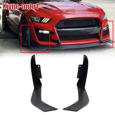For Ford Mustang GT500 Style 15-21 Front Bumper Corner Spoiler Winglet Splitter picture