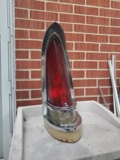 1957 Chrysler Tail Light Assembly w Good Lens DR LH New Yorker Saratoga picture
