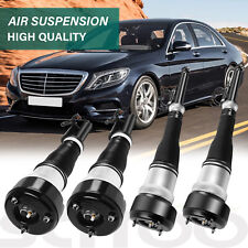 2 Pairs Front + Rear Air Suspension Struts For Mercedes W221 S500 S550 CL500 RWD picture