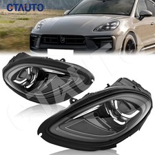 For 14-22 Porsche Macan Front LED Headlight Lamp Laser Matrix Animation LH & RH picture