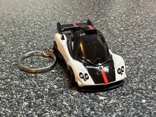 Pagani Zonda R White Keychain Tooned Hot Wheels Matchbox Exotic picture