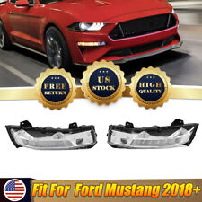 LED Front Fog Light DRL w/Turn Signal Left+Right Side Fits 18~2020 Ford Mustang picture