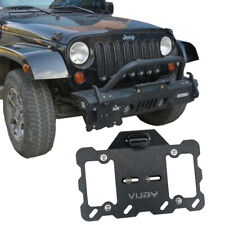 Vijay Black New License Plate Mounting Bracket with LED Lights picture