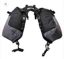 NEW TUSK Excursion Rackless Motorcycle Luggage System Black/Grey - Please Read picture