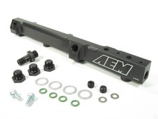 AEM High Volume Fuel Rail Honda 92-96 97-01 Prelude & 90-93 Accord 25-104BK NEW picture