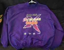 RARE Early 90's MX AMA Supercross SX Series 1/4 Zip Purple Pullover McGrath Look picture