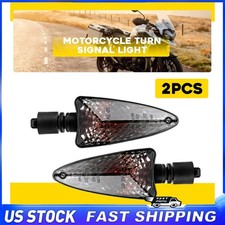 2pcs Amber Turn Signal Blinker Indicator Light For Triumph Tiger 800 2011-2017 picture