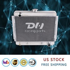 DH RACING 3 ROW ALLUMINUM RADIATOR FOR 1962-1967 Chevrolet Nova Chevy II V8 picture