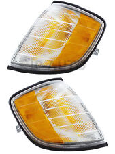 For 1995-1999 Mercedes Benz S Class Corner Light Set Driver and Passenger Side picture