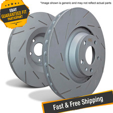EBC USR946 USR BlackDash Series Sport Slotted 1-Piece Front Brake Rotors picture